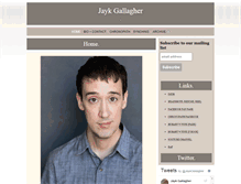 Tablet Screenshot of jaykgallagher.com
